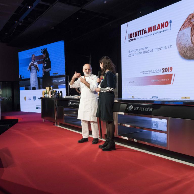 Assenza con Maddalena Fossati, presentatrice del pomeriggio dedicato al dessert
