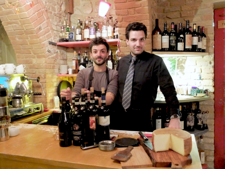 Alberto Sparacino con patron Lorenzo Di Paolantonio