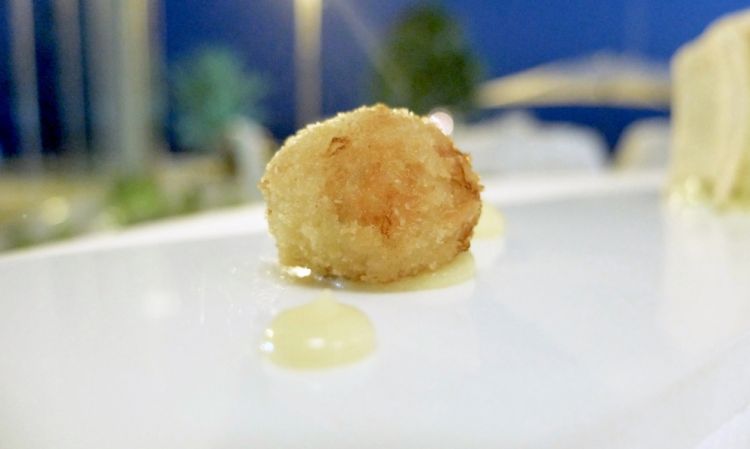 Cozza gratinata e marinata al Vecchio Samperi De Bartoli