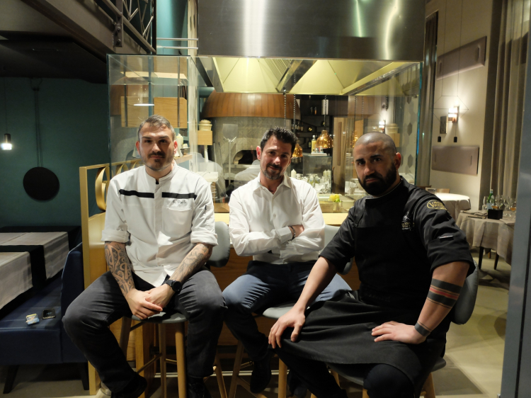 Roberto Di Pinto, Davide Iannaco e Vincenzo Masi
