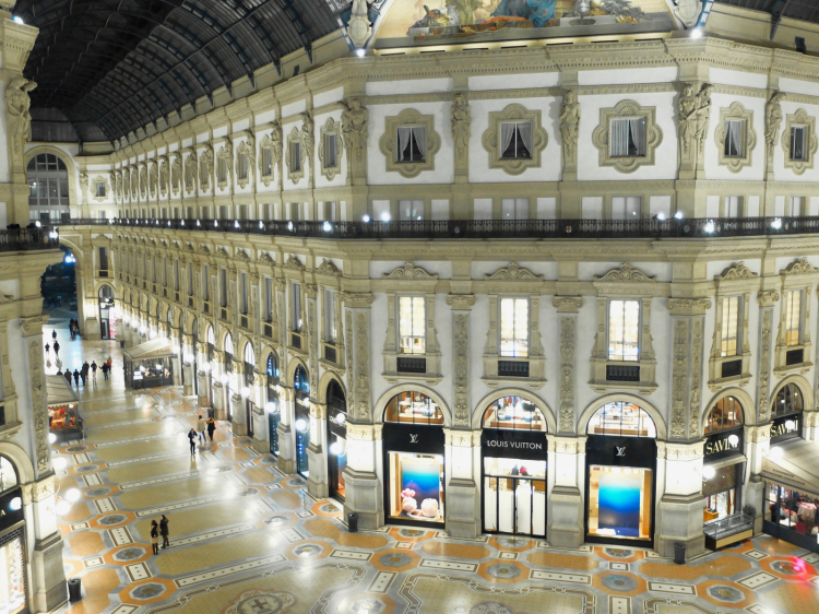 ...e dal quale si gode una vista impareggiabile sulla Galleria