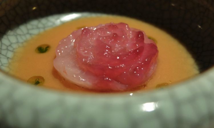 Rosa di scampi alla catalana