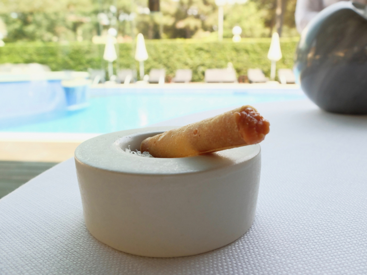 Cannolo di trippa fiorentina con pecorino toscano e pepe