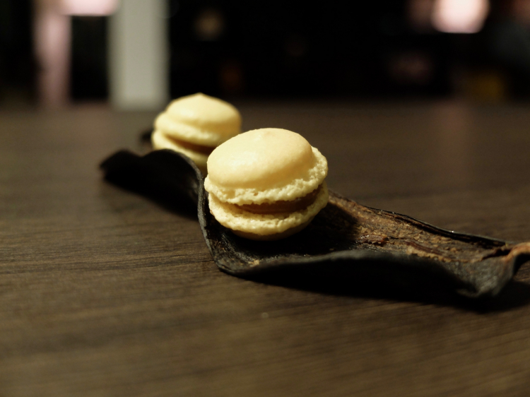 Macaron alla banana
