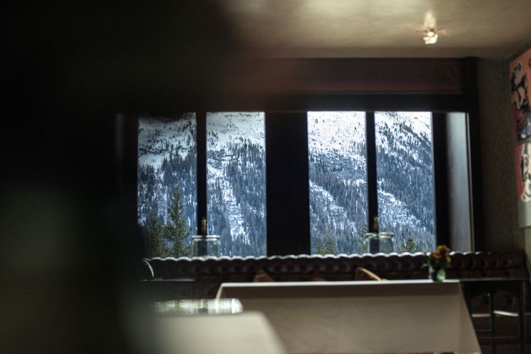 Here and below, Da Vittorio in Sankt Moritz, in the photos of Fabrizio Pato Donati