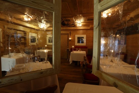 La sala del ristorante Dolomieu