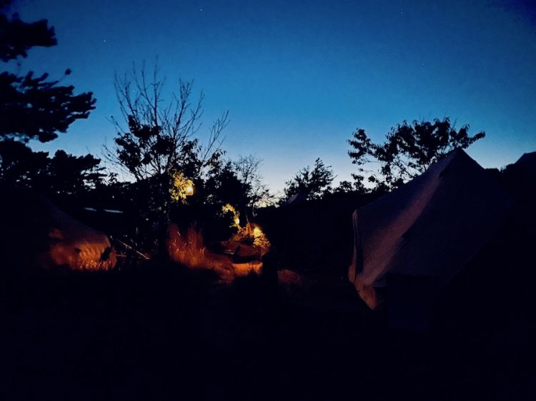 ...e di notte

