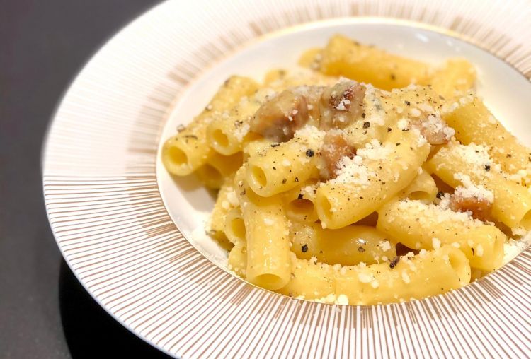 La Carbonara di Roscioli, in tavola da ieri sera 