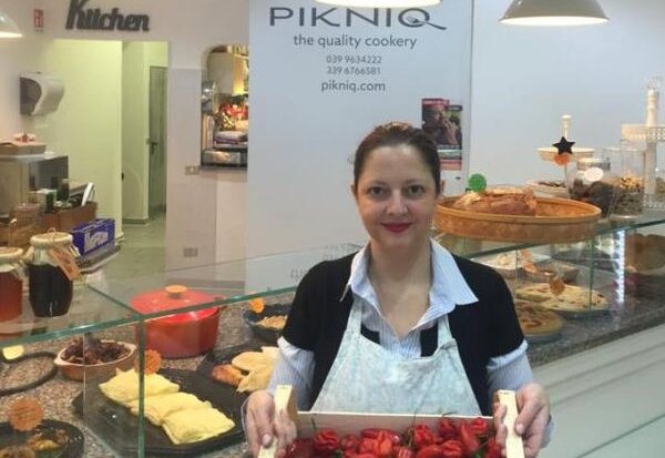 Nel ristorante PikNiq, ora chiuso