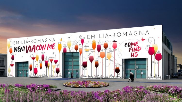 Il padiglione promozionale allo scorso Vinitaly