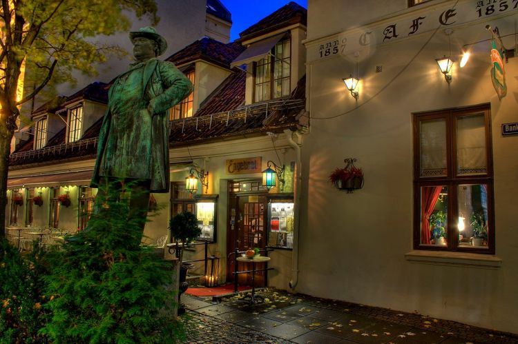 Lo storico&nbsp;Engebret Caf&eacute;
