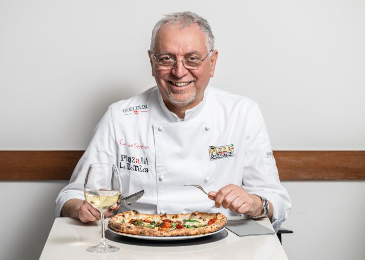 Il maestro pizzaiolo Enzo Coccia de La Notizia di 