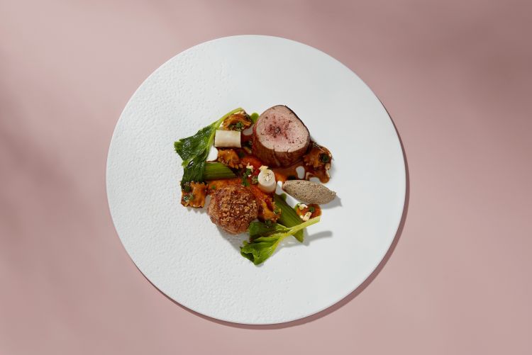 Filetto e animelle di vitello da latte di Corr&egrave;ze. Foto&nbsp;Thomas Dhellemmes
