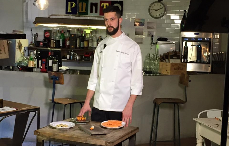 Ernesto della Santa, 28 anni, sous chef al Punto d