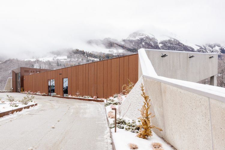 La cantina&nbsp;Ert1050, in Localit&agrave; Seandre a Brentonico (Trento)
