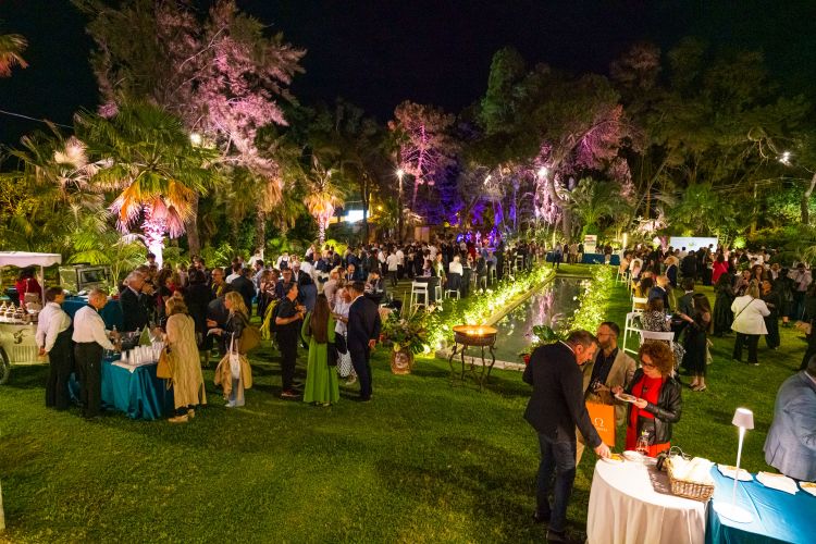 Il parco del resort Castello San Marco ha fatto da