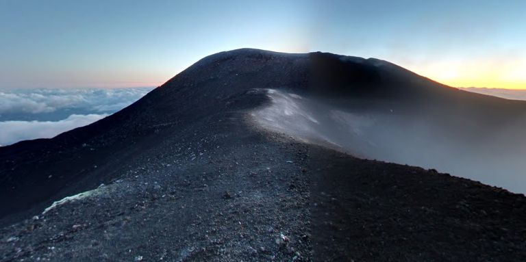 Un'altra suggestiva immagine dell'Etna
