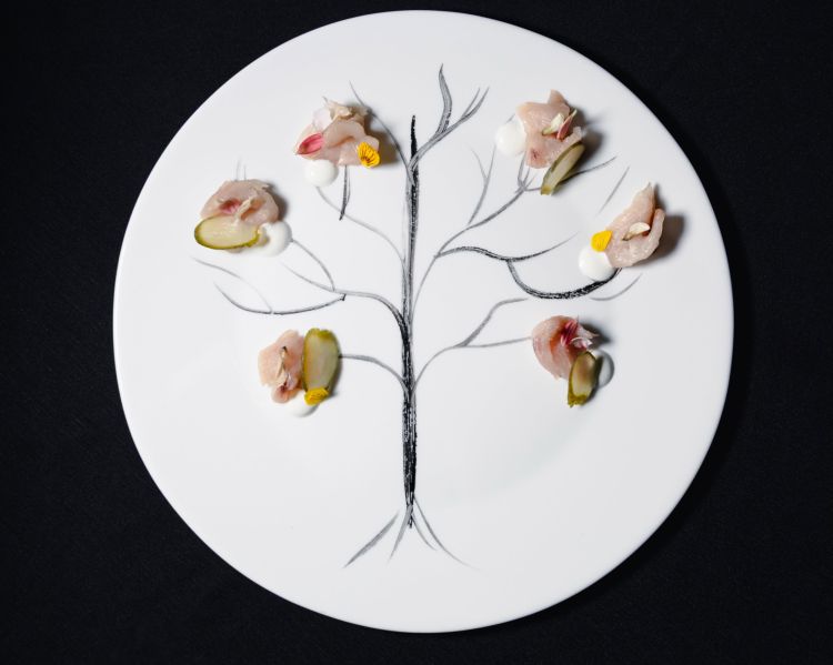 Uno dei piatti del ristorante Etra