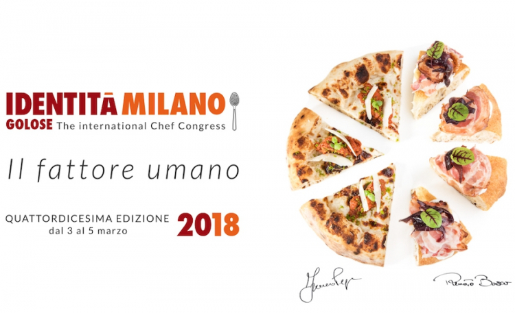 Le pizze di Franco Pepe e Renato Bosco formato il piatto simbolo dell'edizione 2018 di Identità Golose il prossimo mese di marzo a Milano. Una scelta fatta a prescindere dal riconoscimento Unesco perché la pizza è Italia, ovunque vi sia un maestro pizzaiolo
