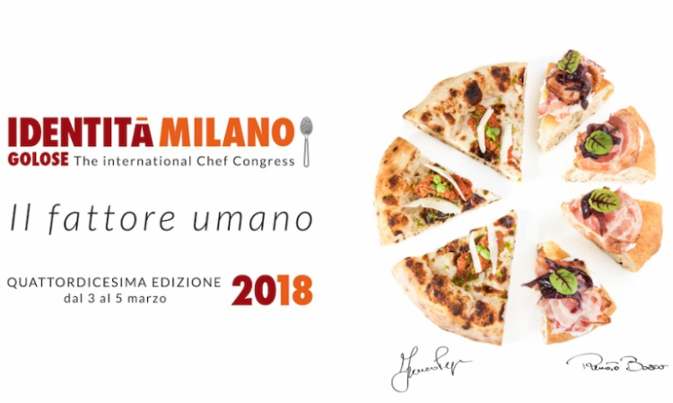Le pizze di Franco Pepe e Renato Bosco formano, insieme, il piatto simbolo dell'edizione 2018 di Identità Golose il prossimo mese di marzo a Milano
