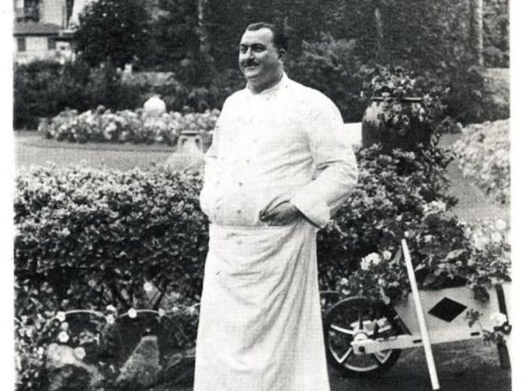 Fernand Point, leggendario chef della Pyramide a Vienne. I genitori di Maurizio Campiverdi portarono loro figlio lì a pranzo nel 1953 all'età di 12 anni appena
