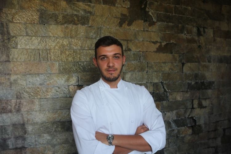 Luca Ferrari, sous-chef del ristorante I Fontanil