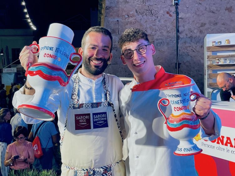 I due vincitori 2022 a San Vito Lo Capo: Pierpaolo Ferracuti ed Erik CInquerughe