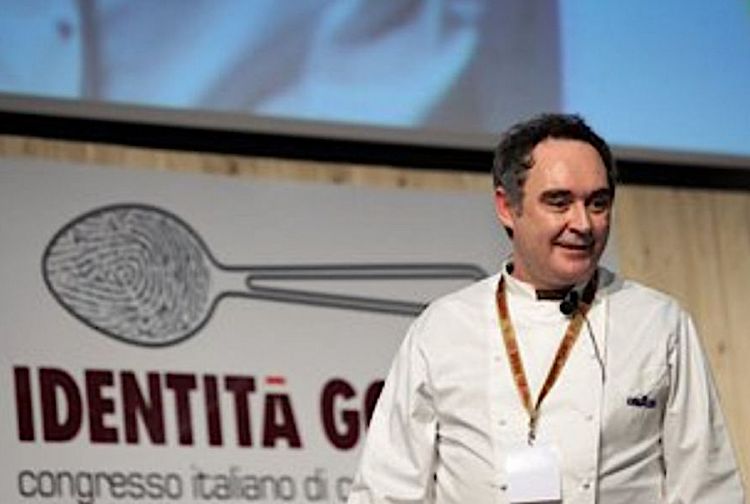 Ferran Adrià at Identità Golose 2005
