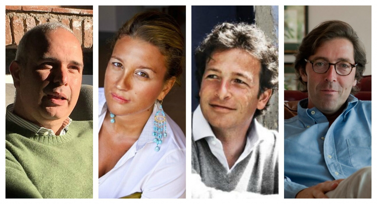 Francesco Ferreri, Mariangela Cambria, Alberto Tasca d'Almerita e Alessio Planeta