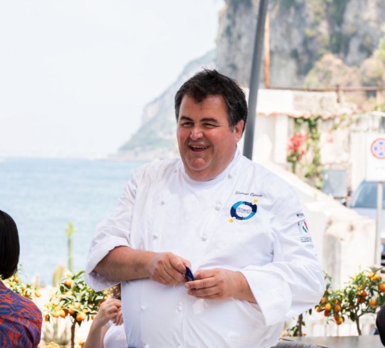 Gennarino Esposito, chef del ristorante Torre del 
