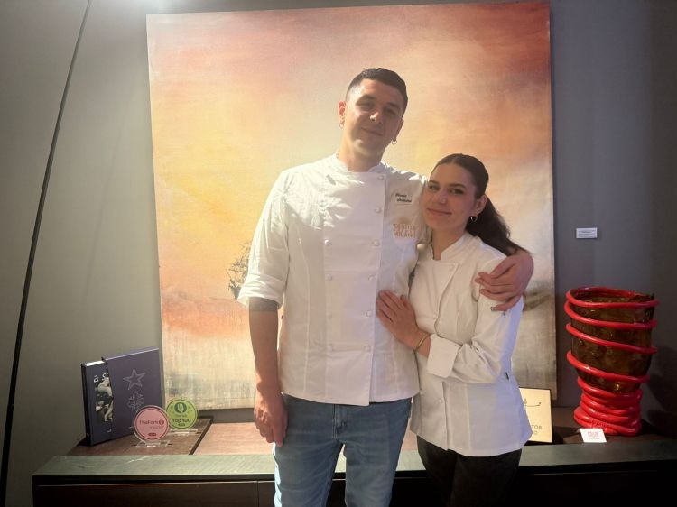 Flavio Lucarini e Aurora Storari, compagni nella 