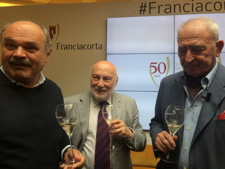 Oscar Farinetti, Domenico De Masi, Vittorio Moretti