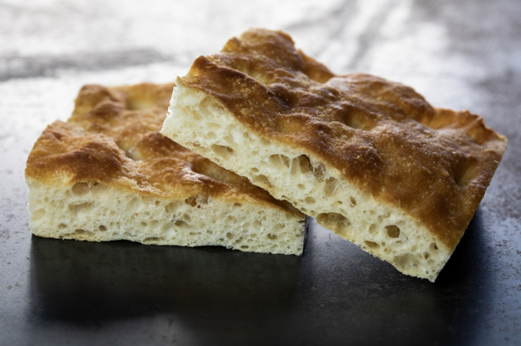 Focaccia con Petra Evolutiva (foto di Enrica Guariento)
