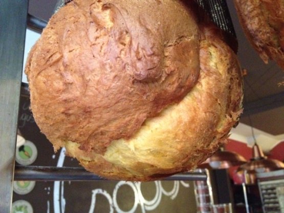 La Focaccia Veneta di Renato Bosco in fase di raffreddamento