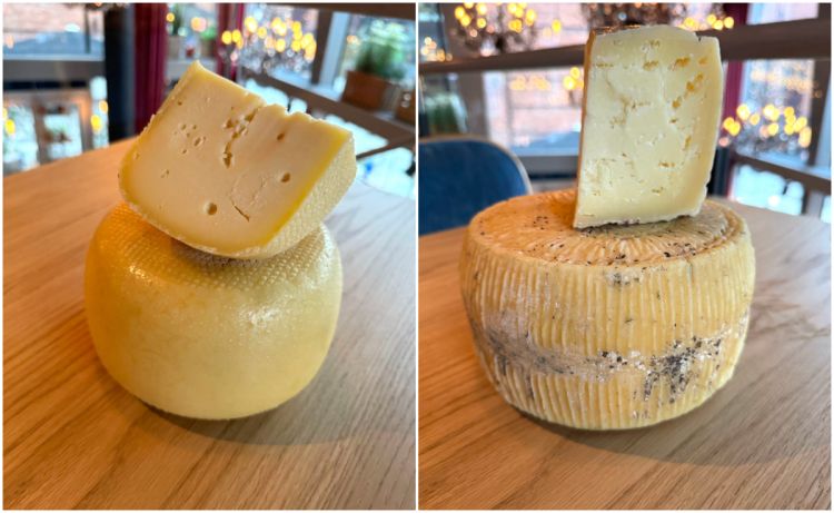 Kong&nbsp;e&nbsp;Nonna Angela, due dei formaggi prodotti da Winther
