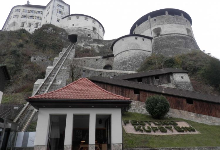 The fortress and the organ at the bottom 
