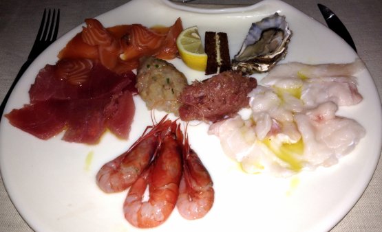 Il Gran antipasto di crudo