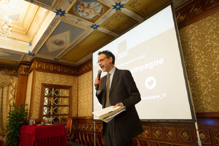 Domenico Avolio, direttore del Bureau du Champagne d'Italia