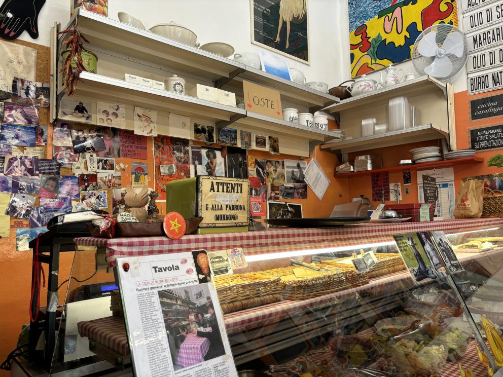 Latteria La Cicala, via Felice Bellotti 13