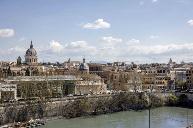 La vista dal rooftop
