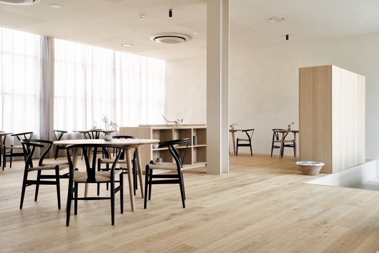 La sala del ristorante Abba