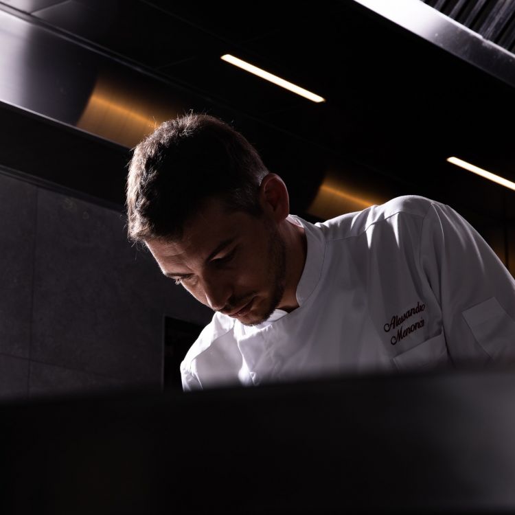 Lo chef Alessandro Menoncin
