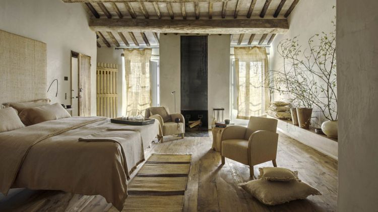 Una delle splendide suite dell'albergo diffuso
