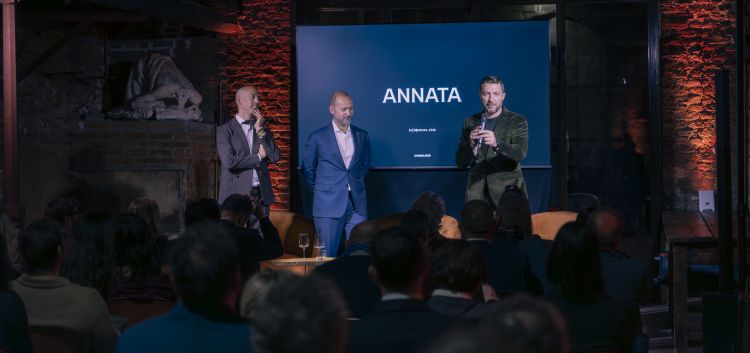 A sinistra, Enrico Garzotto, cofondatore di Annata
