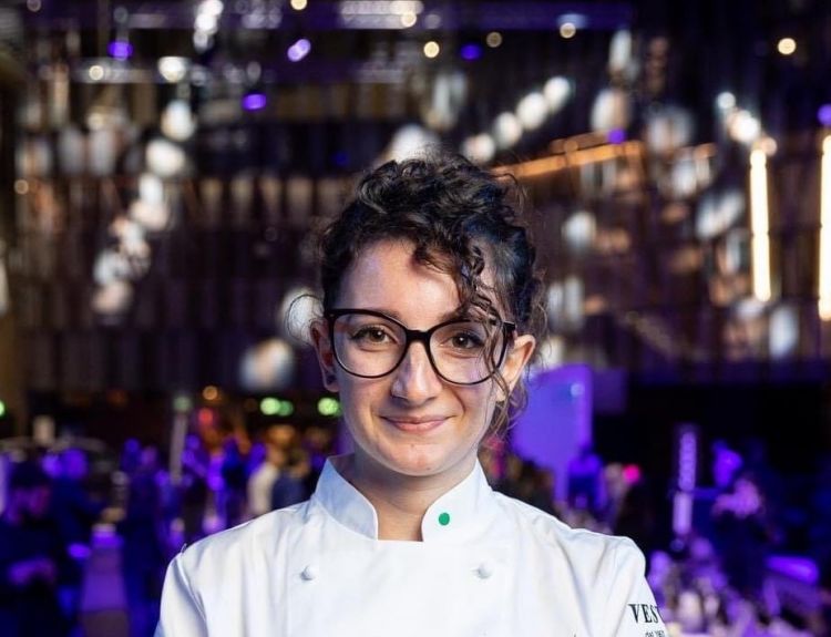 La chef Michela Quaglio del ristorante Between a R