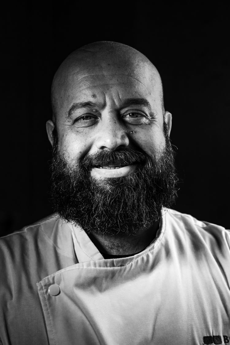 Domingo Schingaro, chef del ristorante I Due Camini, una stella Michelin