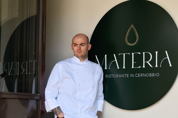 Davide Caranchini, chef del ristorante Materia, Ce