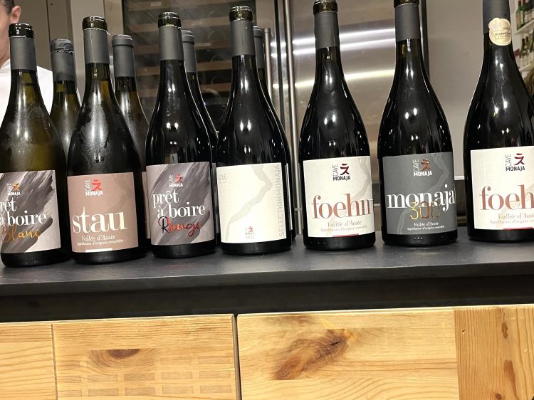I vini degustati in occasione dei 5 anni di Cave Monaja presso la sede di Wine Tip Milano, azienda specializzata nella distribuzione di vini (e non solo)
