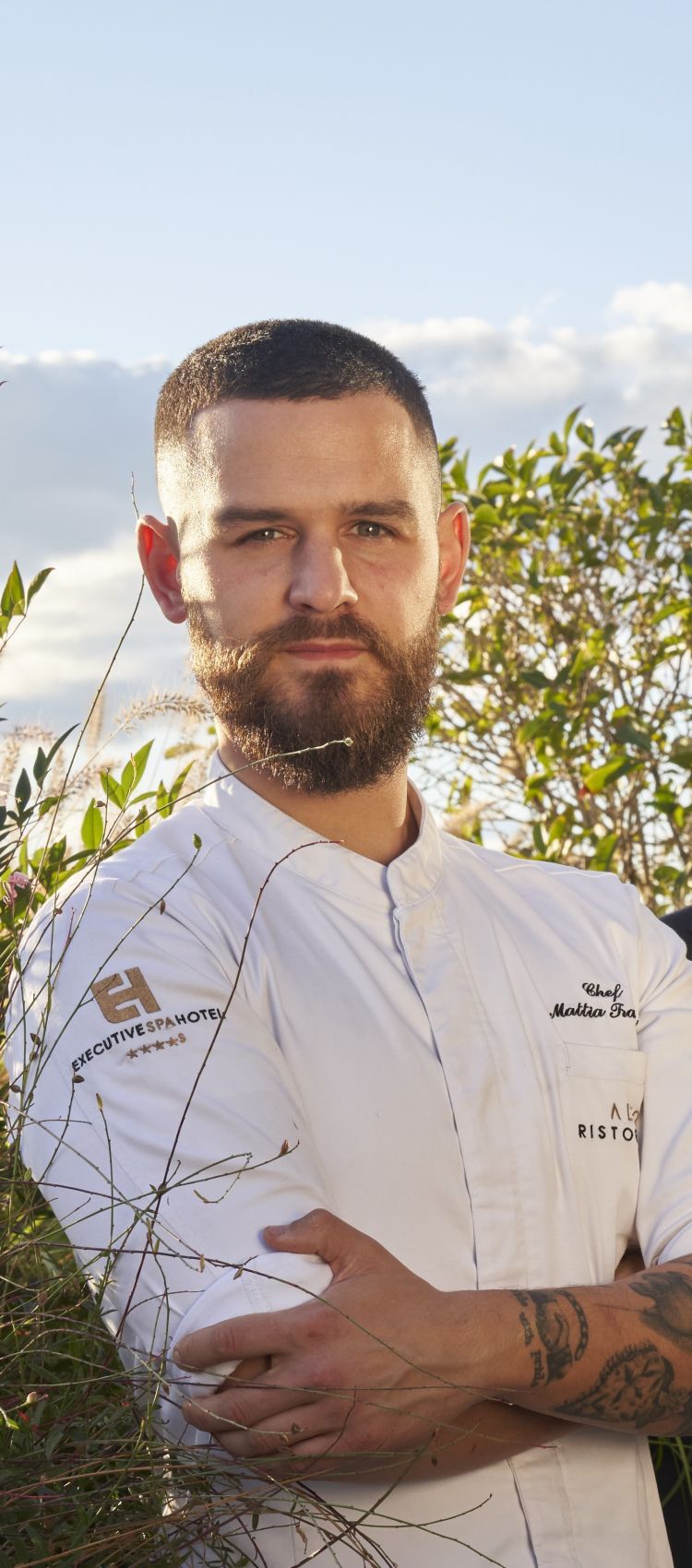 Lo chef Mattia Trabetti
