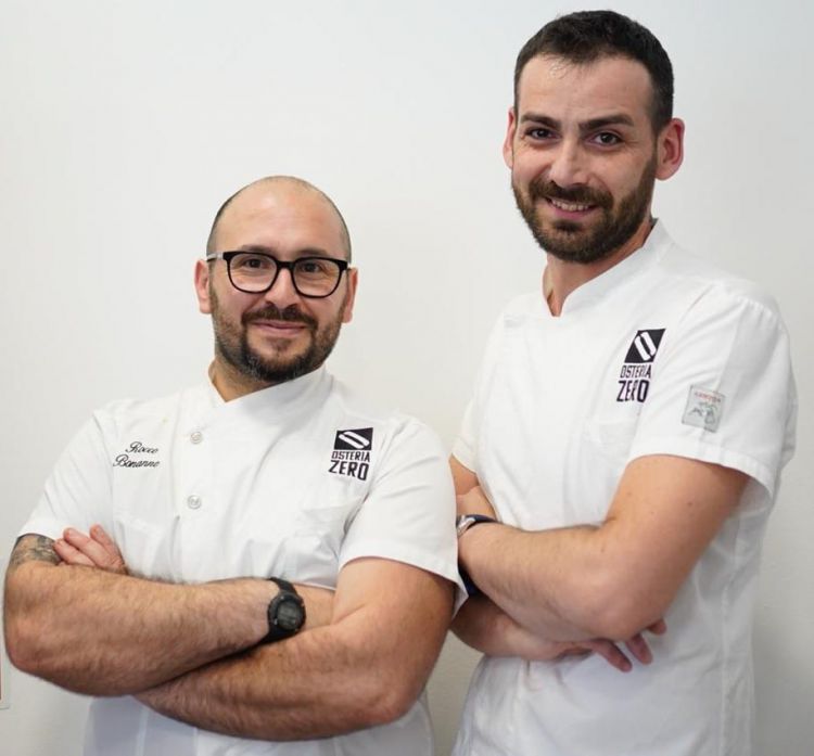Gli chef Rocco Bonanno e Martino Latella